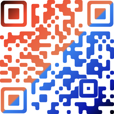 QR Code with gradient